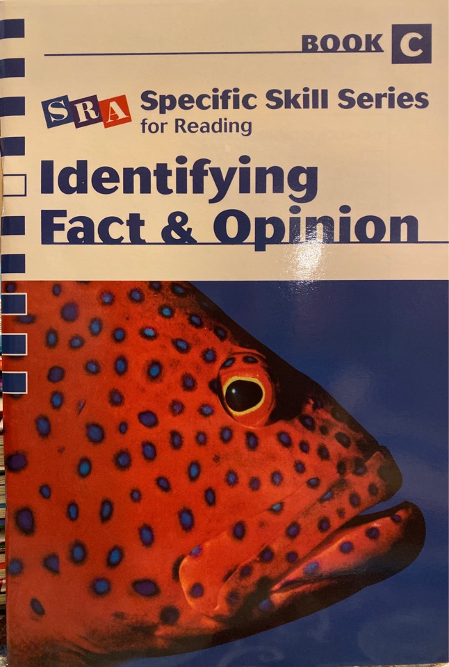 Identifying Fact & Opinion