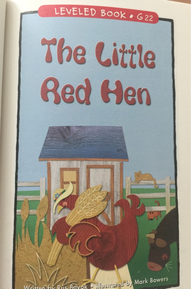 RAZ G 22- The little Red Hen