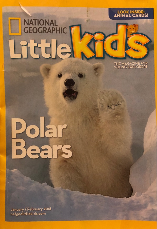 National Geographic  little  kids polar  bears