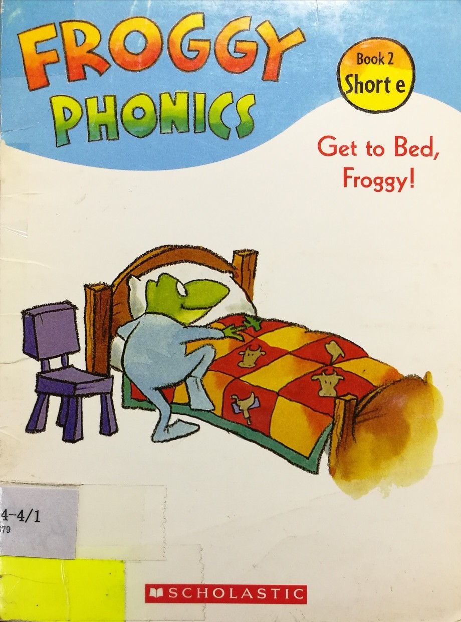 get to bed, froggy