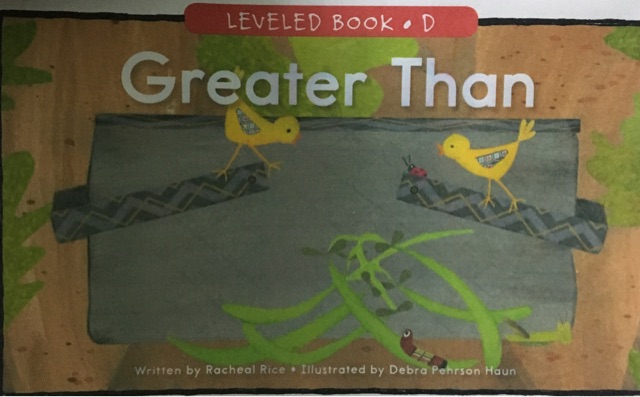 Greater than