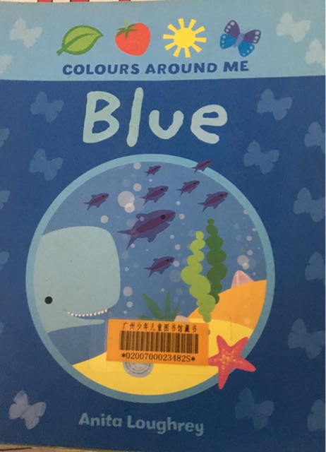 Colours around me: Blue