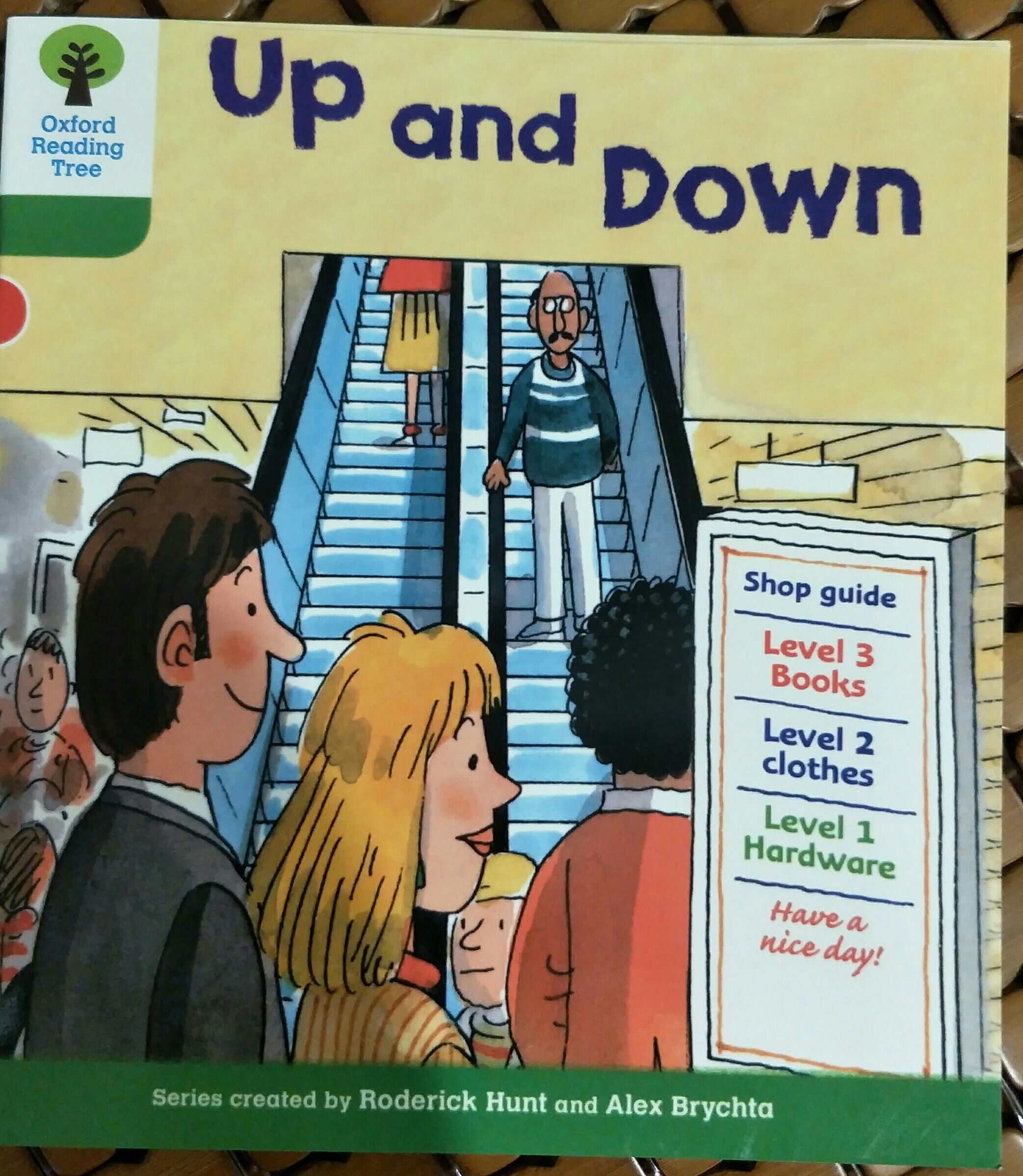 up and down