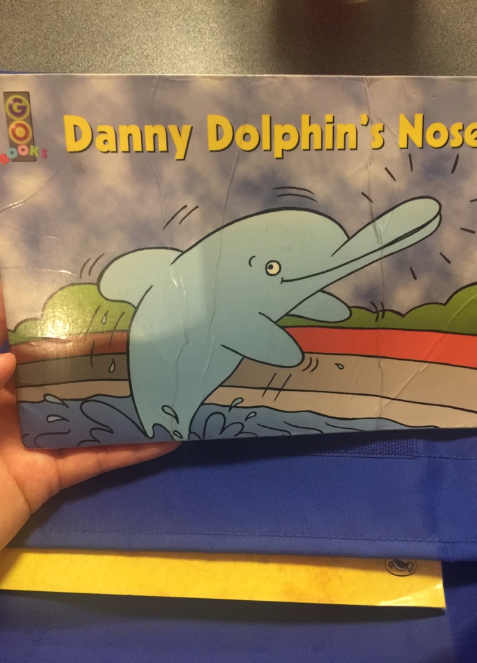 Danny dolphin 's nose