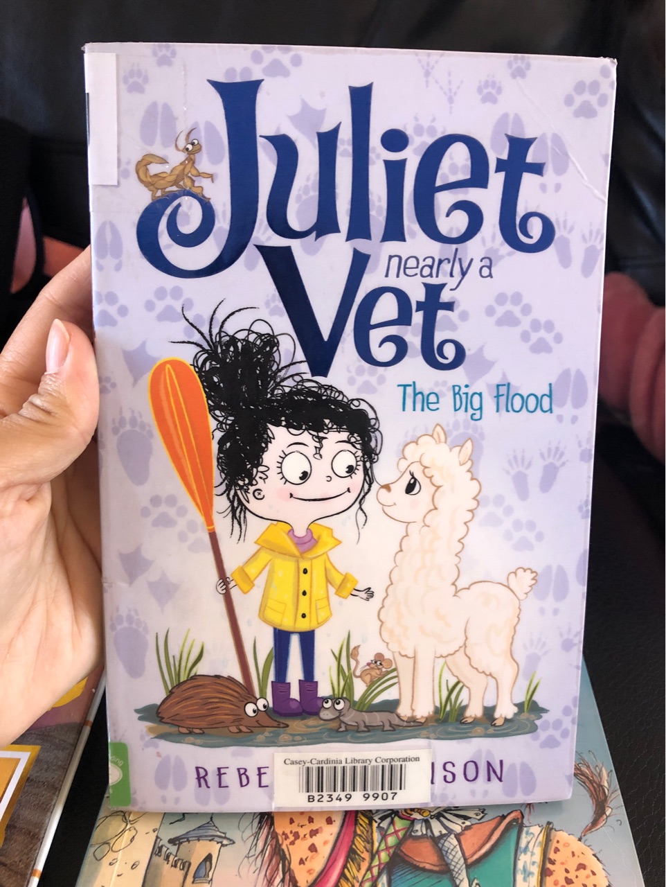 Juliet nearly a vet: The big flood