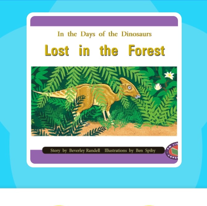 In the Days of the Dinosaurs Lost in the Forest PM Level 16 Set C Orange