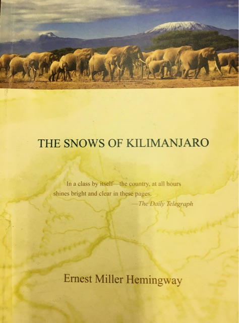 The snows of Kilimanjaro