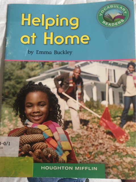 Helping at Home Grade 1 Houghton Mifflin Vocabulary Reader Accompanies Journeys