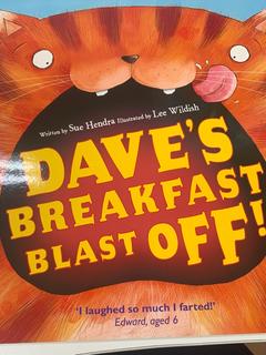 Dave's breakfast blast off