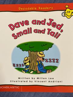 Dave and Jed, small and tall