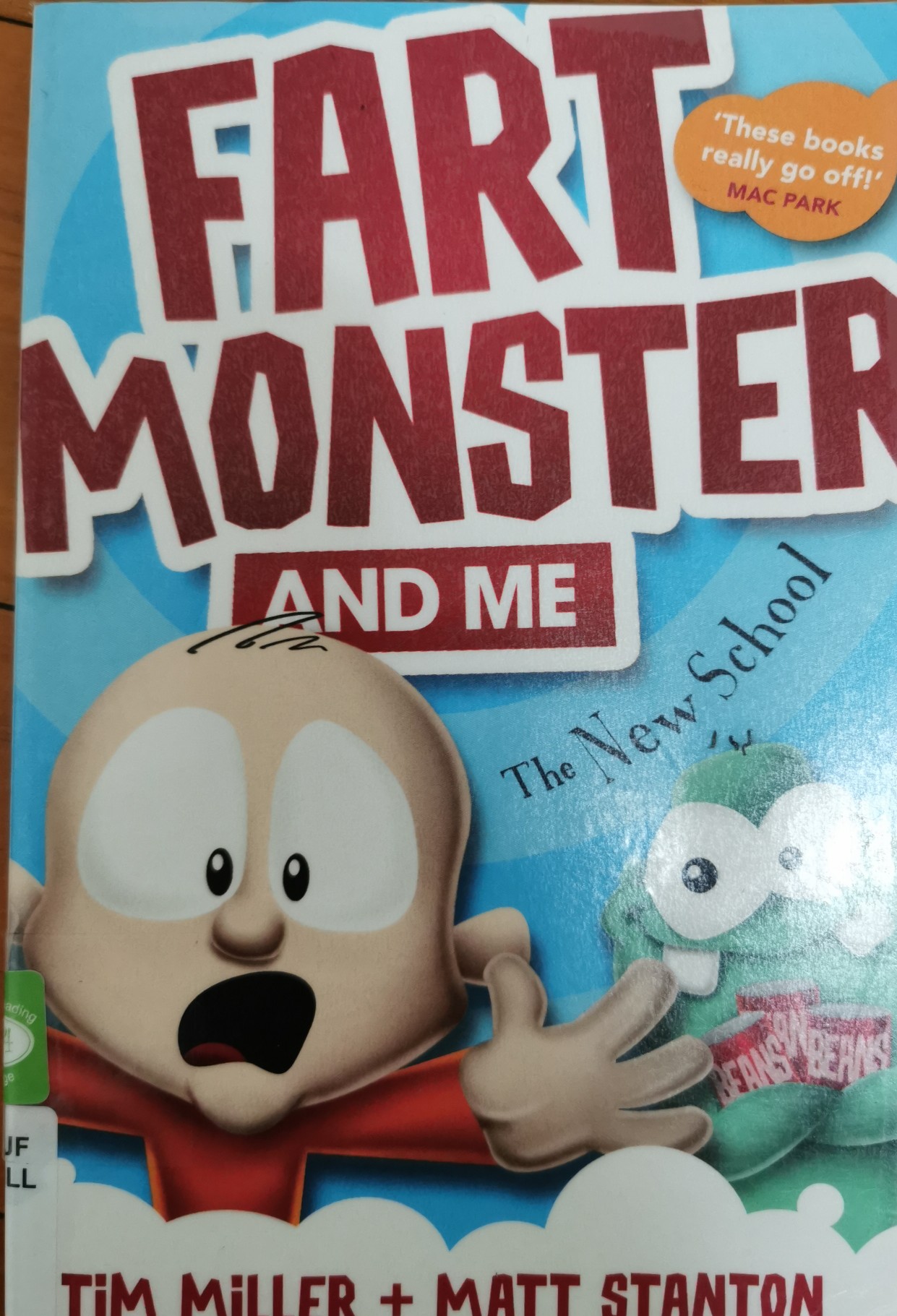 Fart monster and me The new school