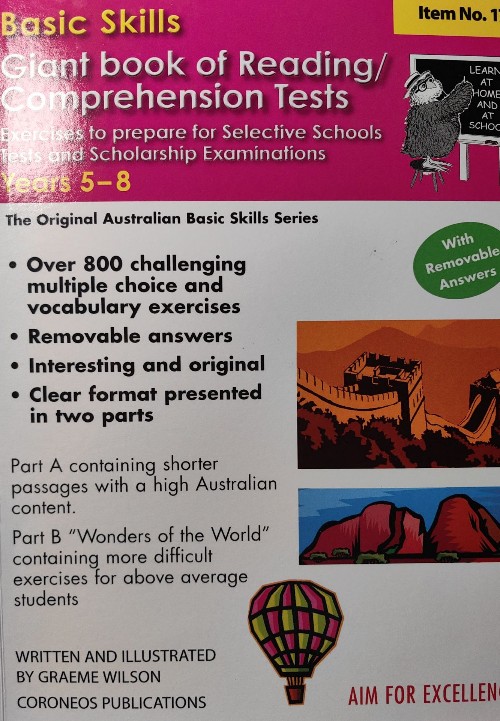 Basic Skills Giant Book of Reading/Comprehension Tests