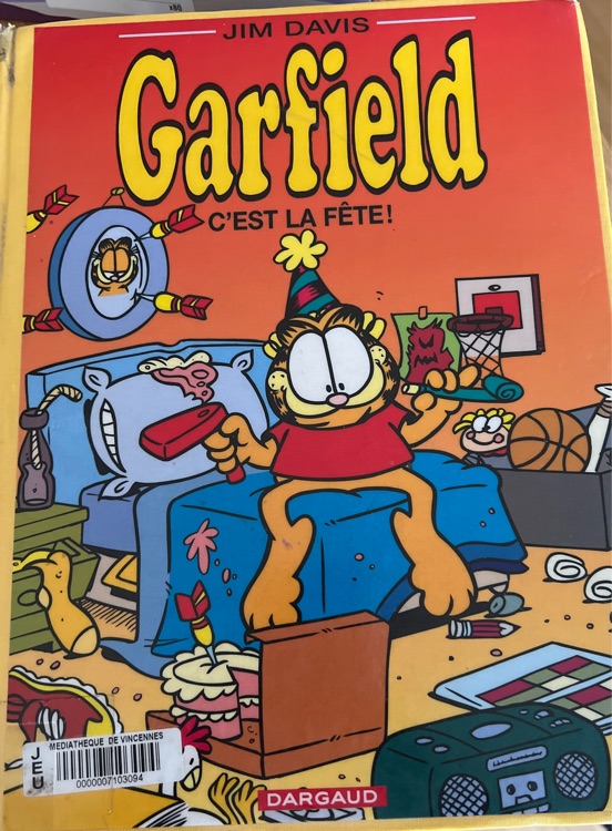 Garfield c'est la fête