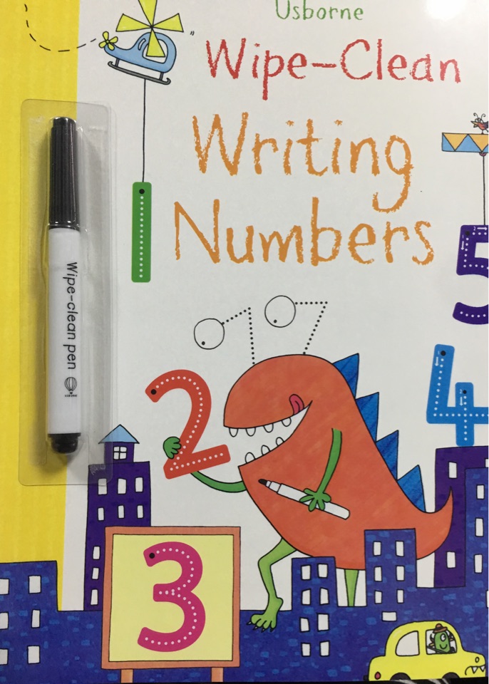 Wipe-Clean Writing NUmbers