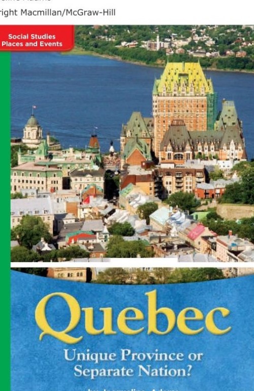 Quebec : unique province or seperate nation