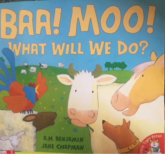 Baa,Moo,what will we do