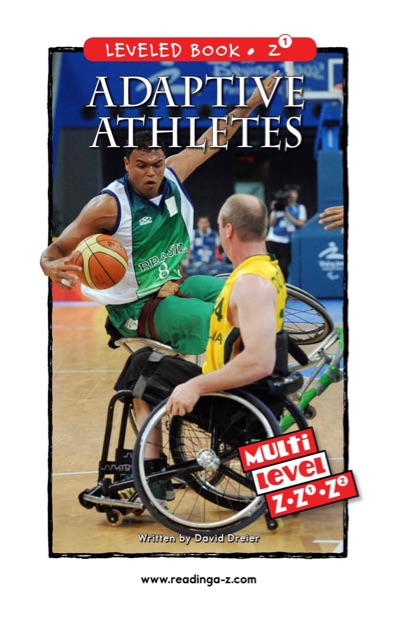 Adaptive Athletes(RAZ Z1)