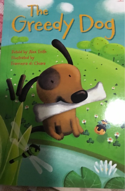 The greedy dog