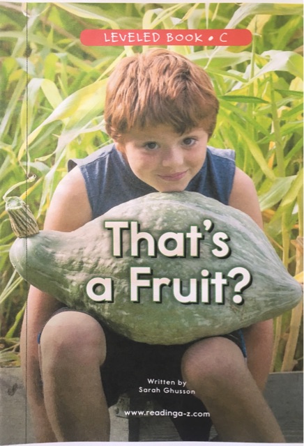 That's a Fruit?