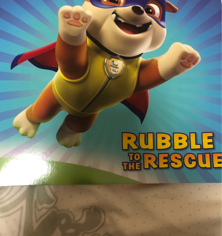 Paw Patrol Rubble to the Rescue