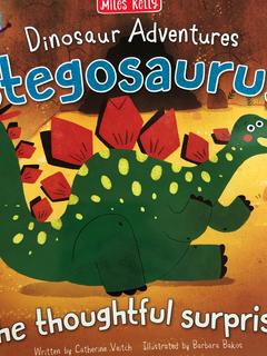 Dinosaur Adventures Stegosaurus the thoughtful surprise