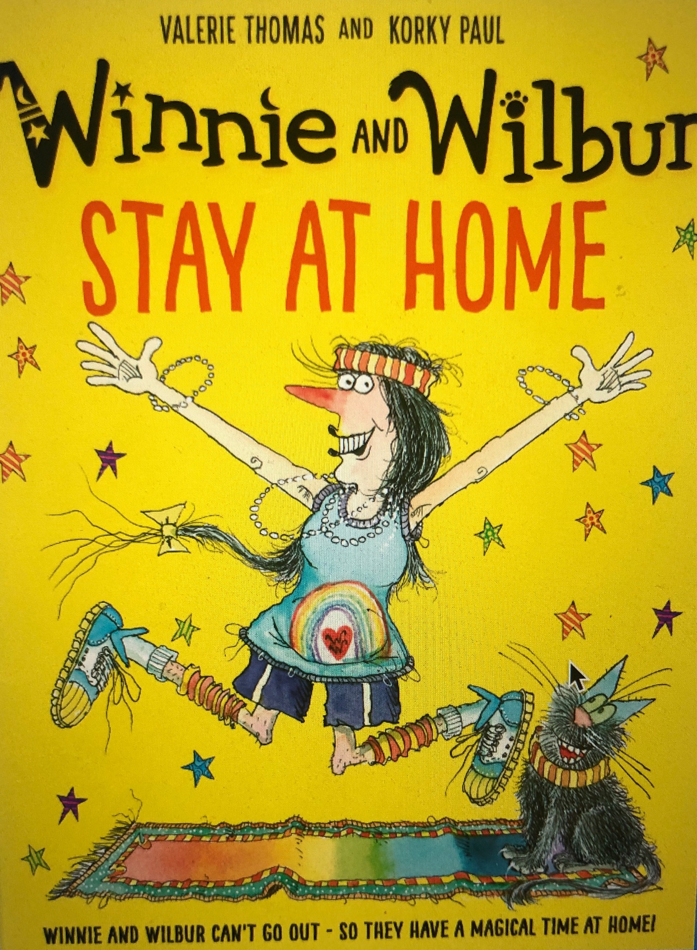 Winnie and Wilbur stay at home