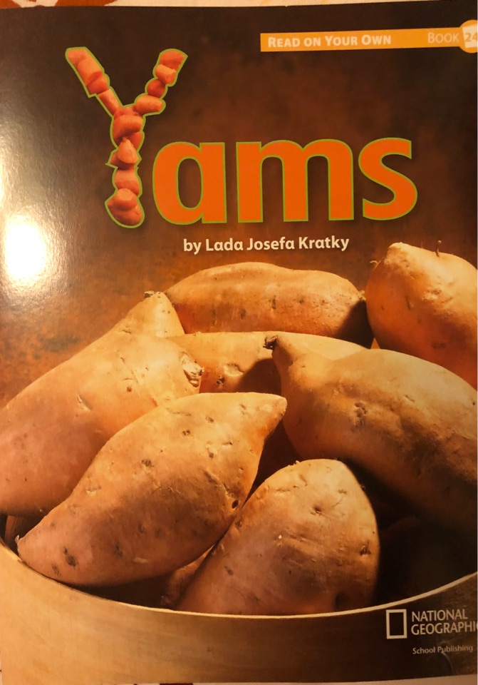 Reach for Reading K (Read On Your Own Books): Yams