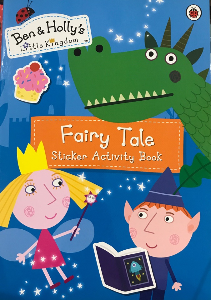 ben & holly's little kingdom fairy tale sticker activity book