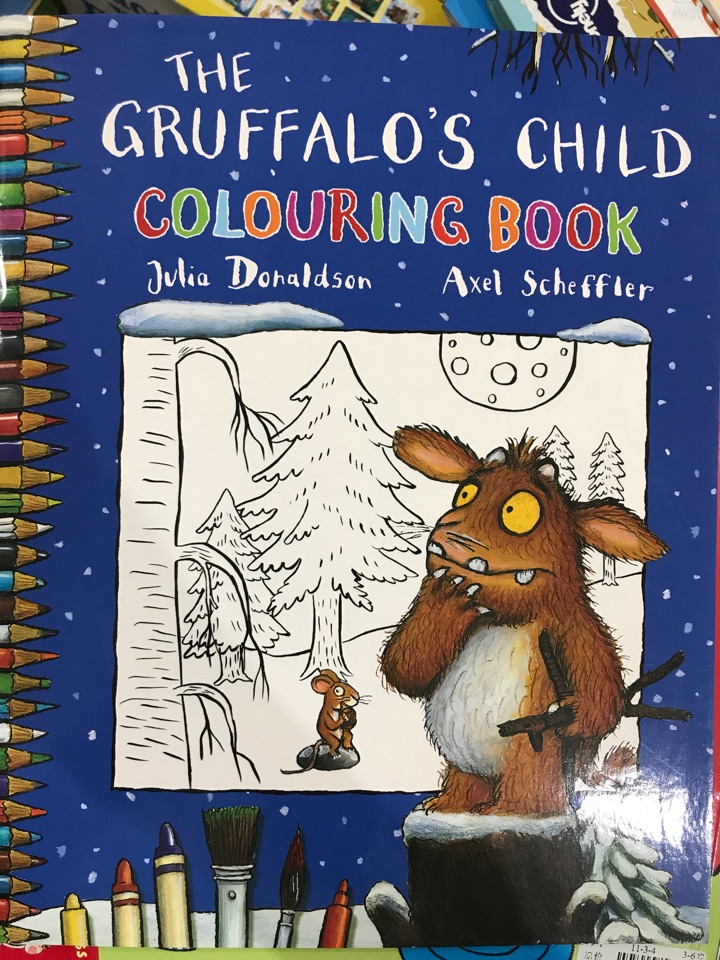 The gruffalo's child colouring book