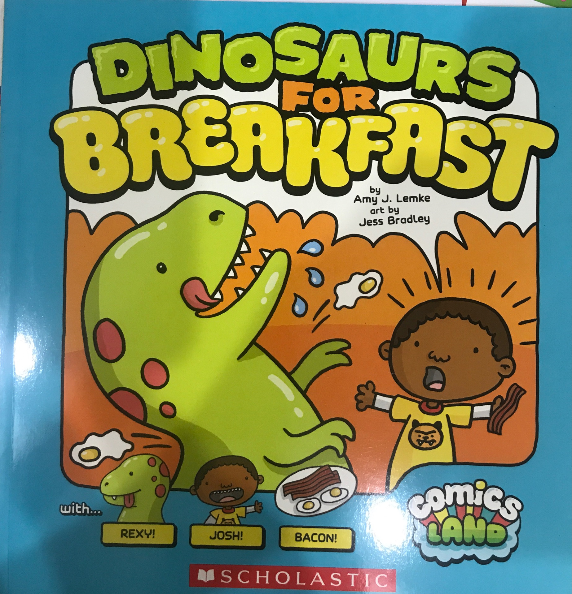 Comics Land: Dinosaurs For Breakfast