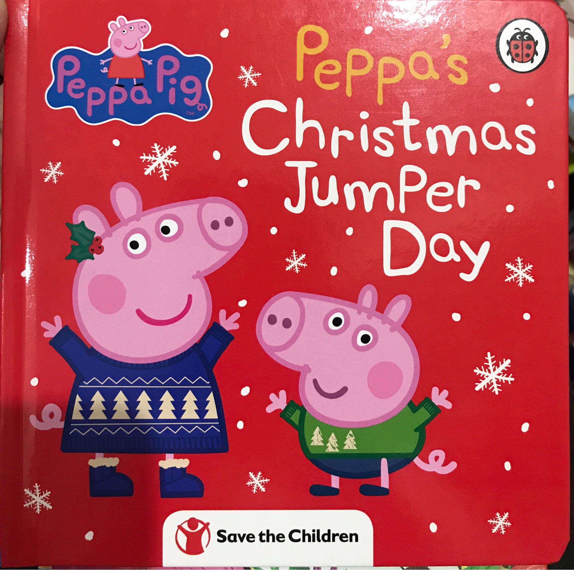 Peppa's Christmas jumper day