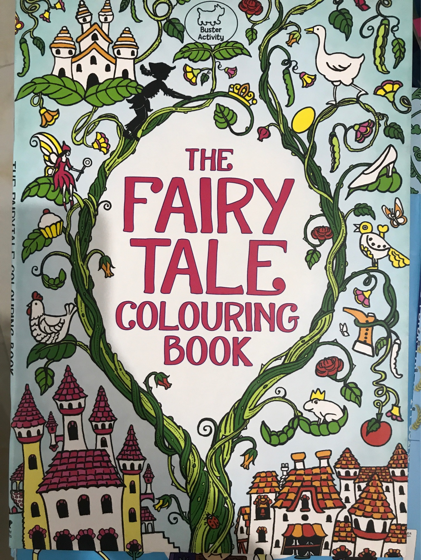 The fairy tale coloring book