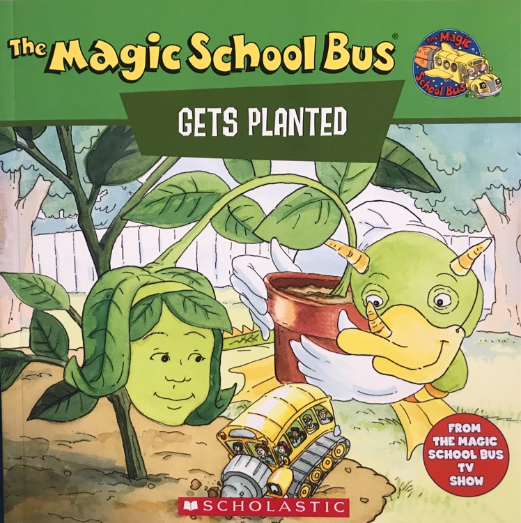 The magic school bus gets planted