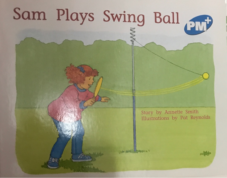 Sam Plays Swingball PM Plus Blue 9