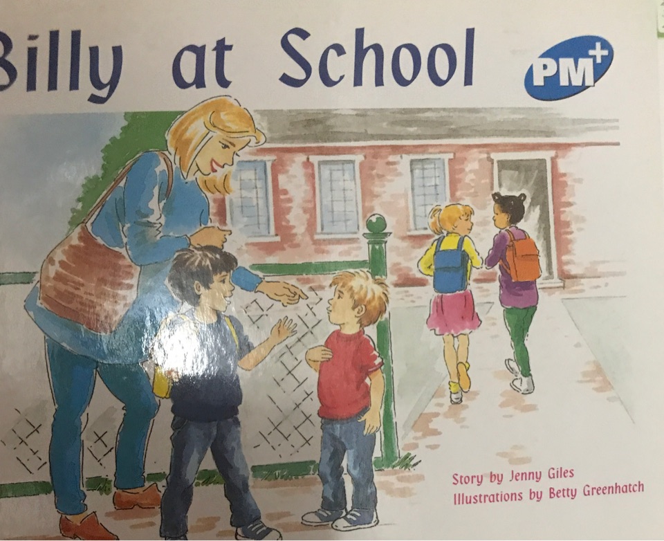 Billy at School PM Plus Blue 9