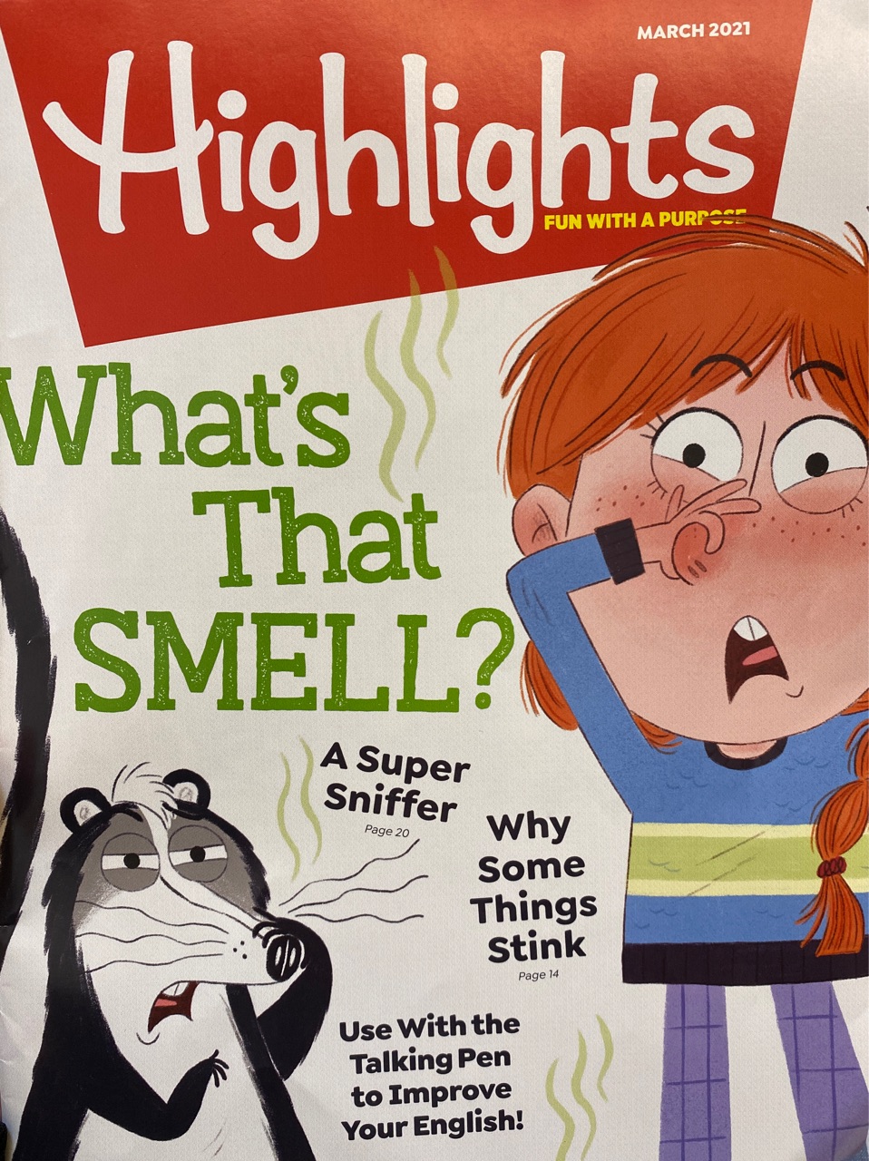 Highlights March 2021 what's that smell?