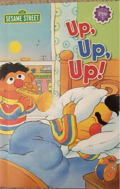 2 x Level Pre 1 Reader Book P101 - Sesame Street Monsters One to Ten & Up, Up Up!