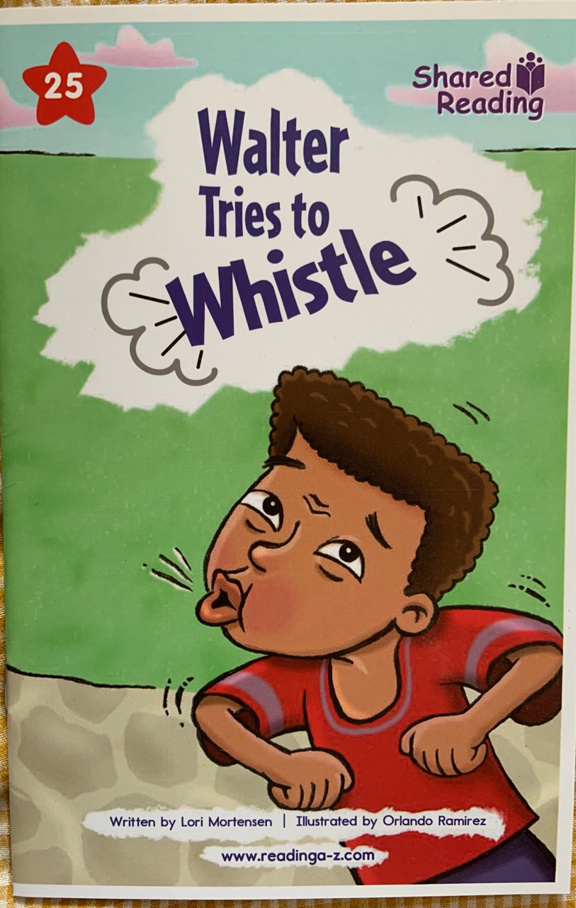 Walter tries to whistle