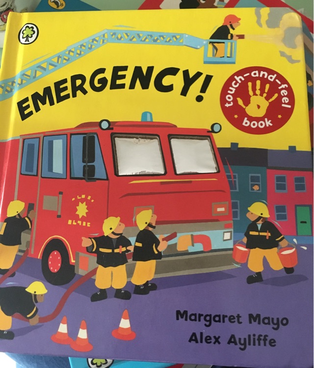 Emergency touch and feel book