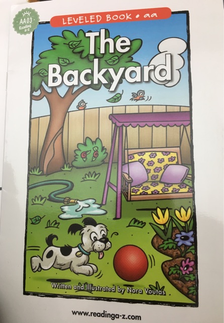The backyard