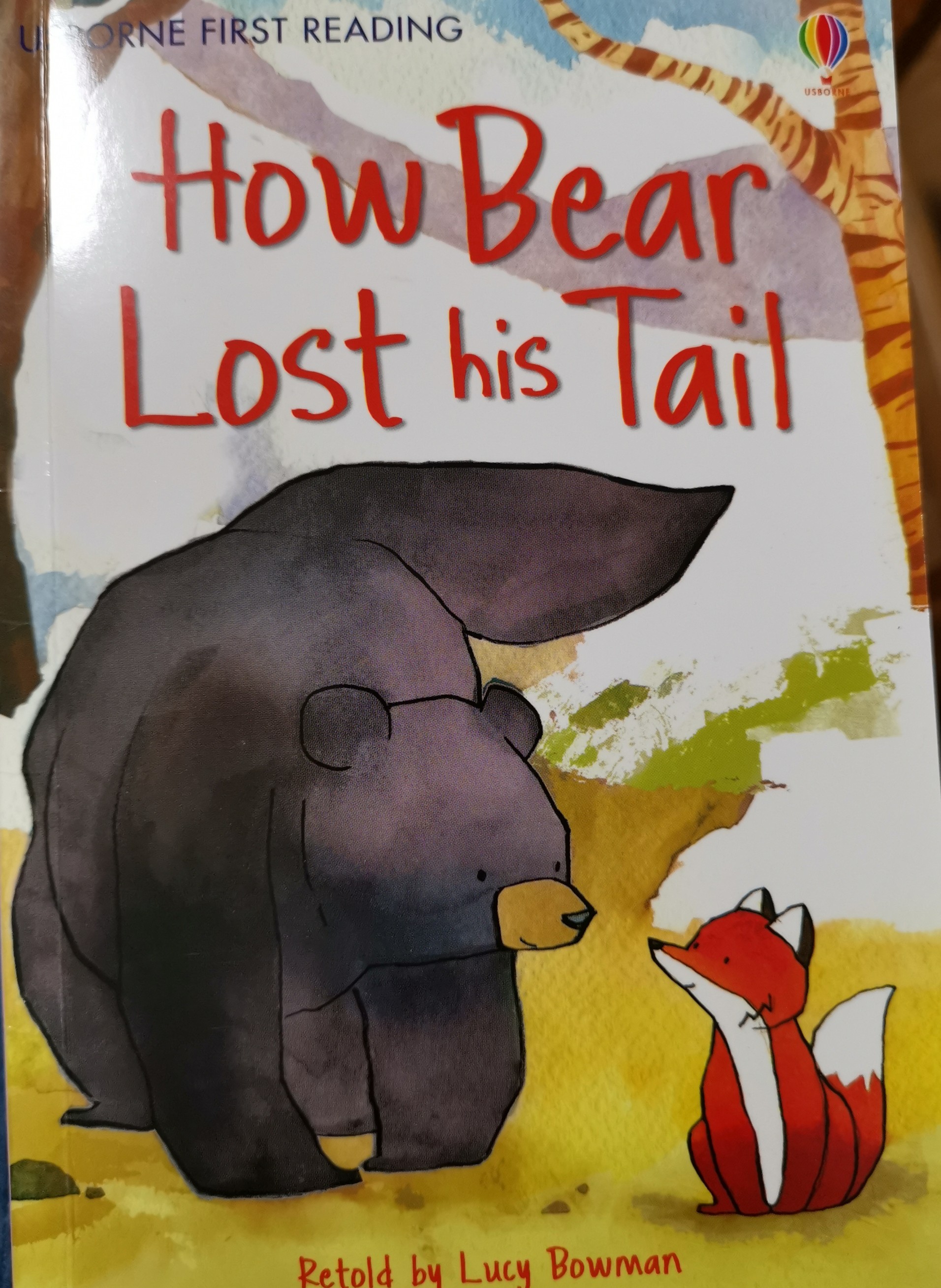 How bear loose his tail