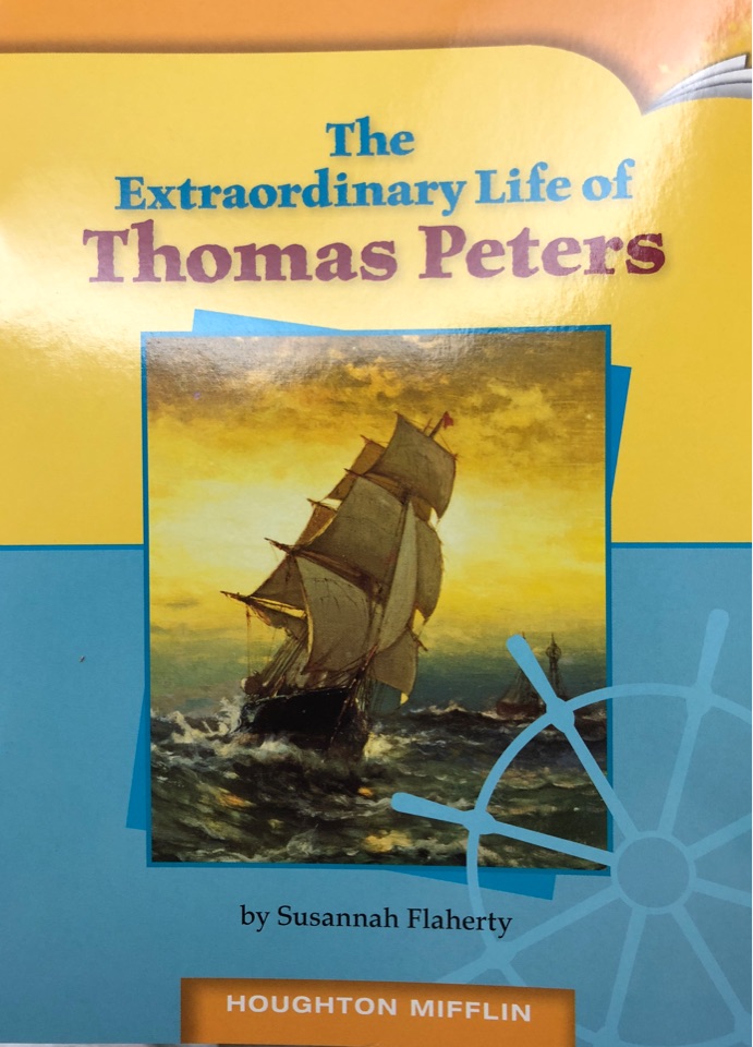 Houghton Mifflin Harcourt 5.3.14 The Extraordinary Life of Thomas Peters