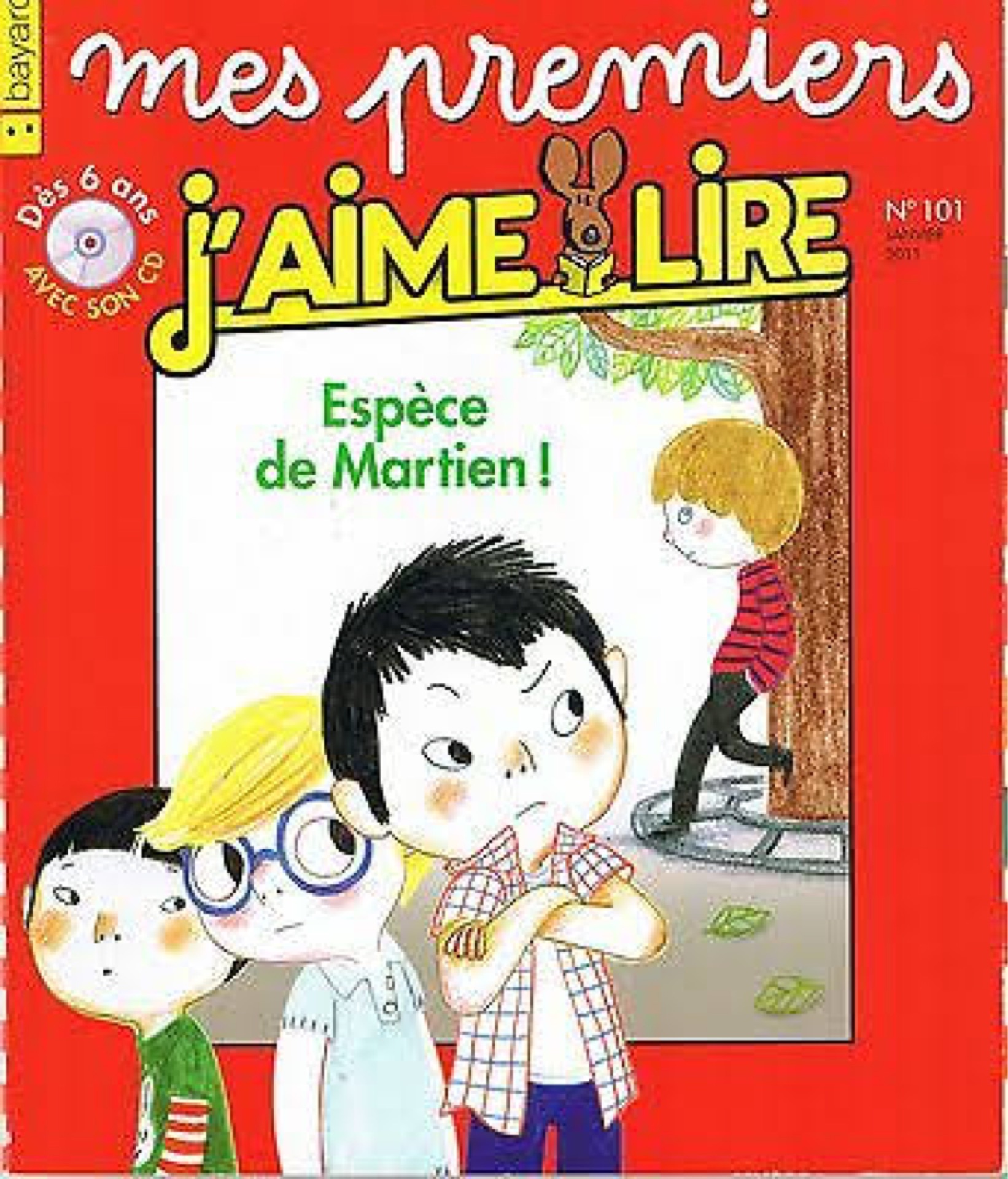 J'AIME LIRE Espèce de Martien !