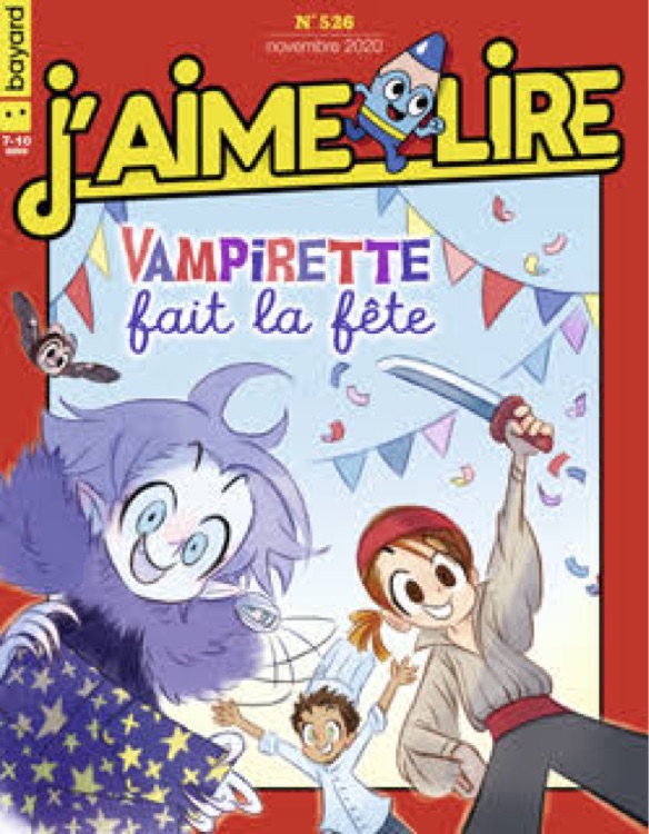 J'aime lire: Vampirette fait la fête