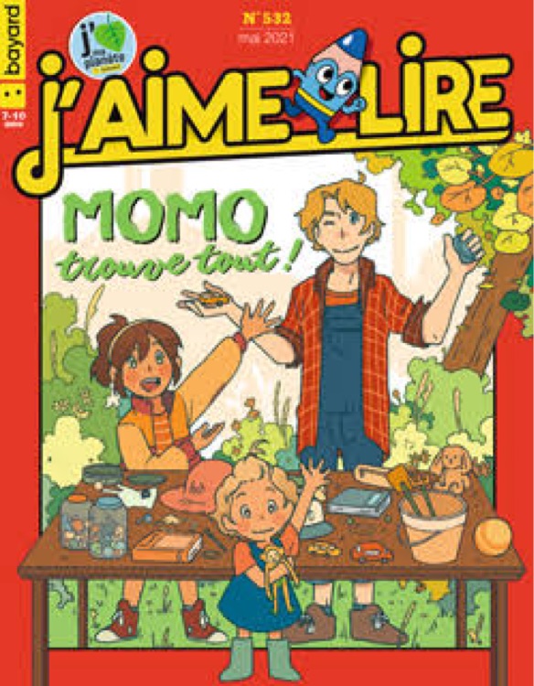 J'aime lire: Momo trouve tout!