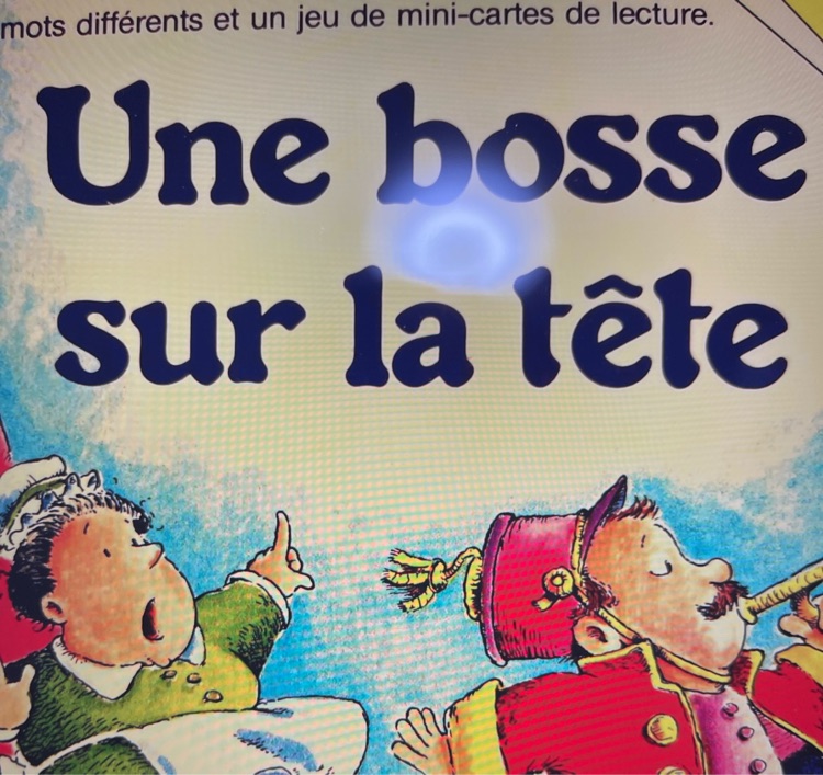 Une bosse sur la tête