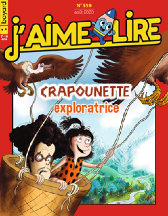 J'aime lire: Crapounette exploratrice