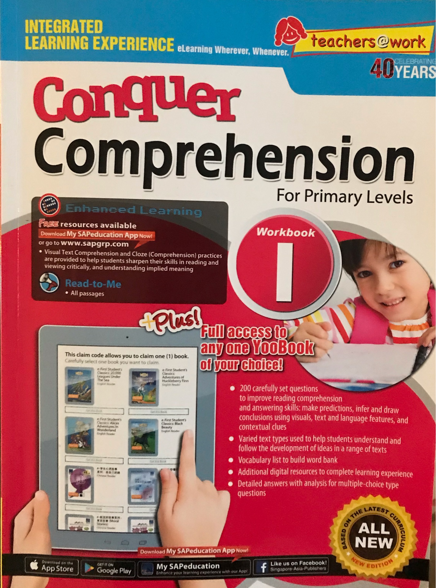 Conquer Comprehension workbook 1