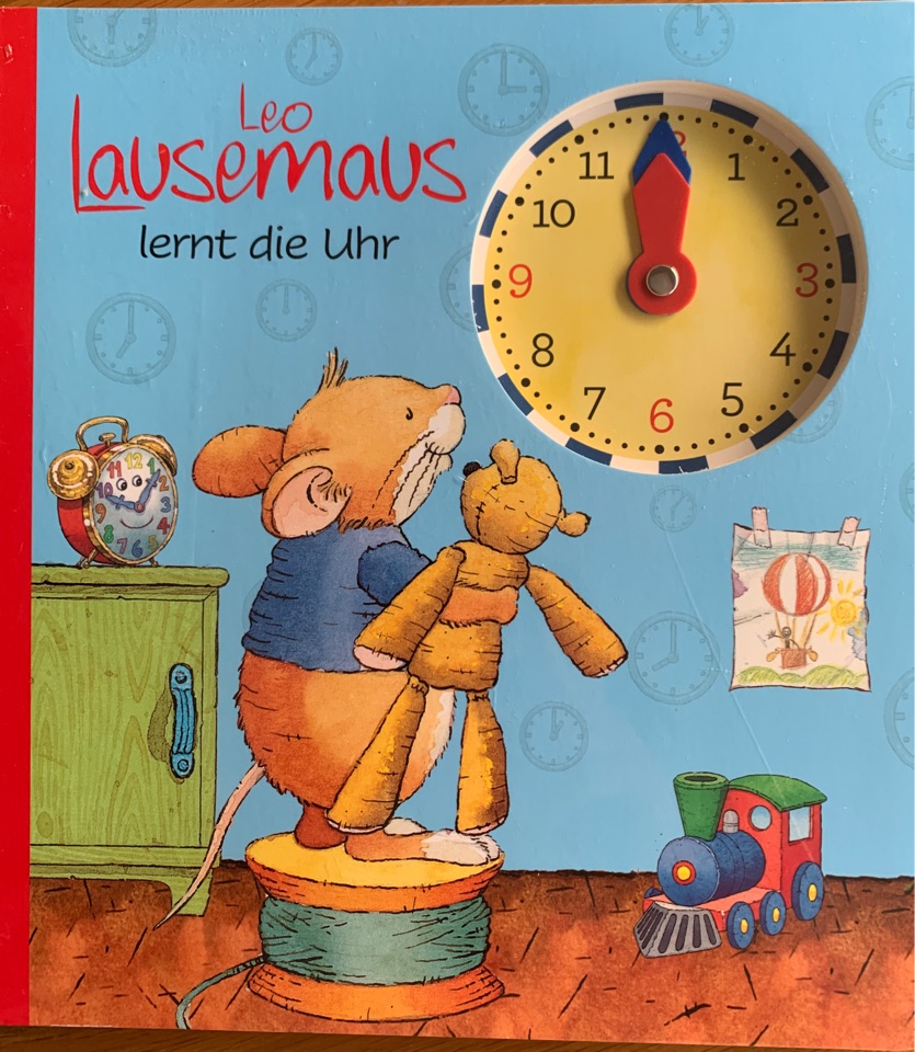 Lausemaus lernt die Uhr