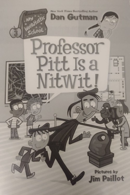 professor pitt is a nitwit